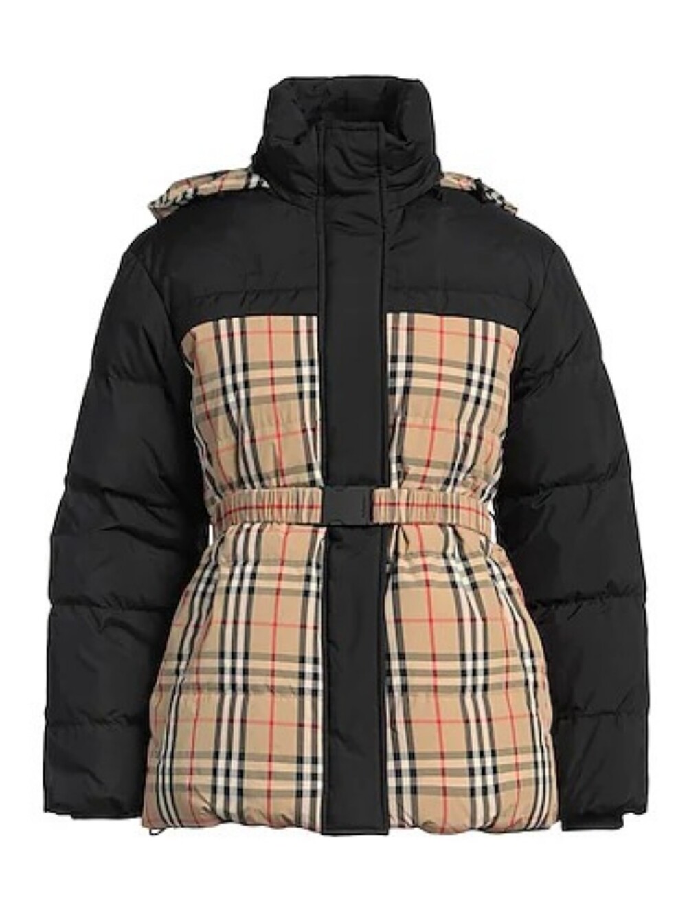 Burberry Reversible Check Puffer Jacket